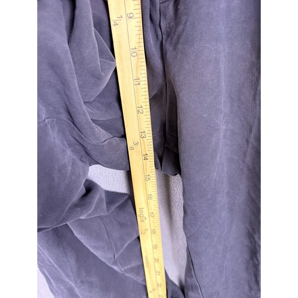 Tommy Bahama Mens Silk Pants 38x25 Black Vacation Pleated Casual‎ Resort Money